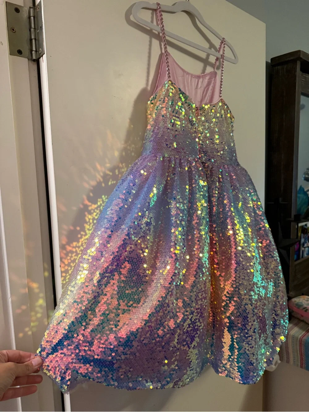 Lola + The Boys shimmering iridescent